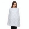 nursing cover blue with support nursing cover blue with support
