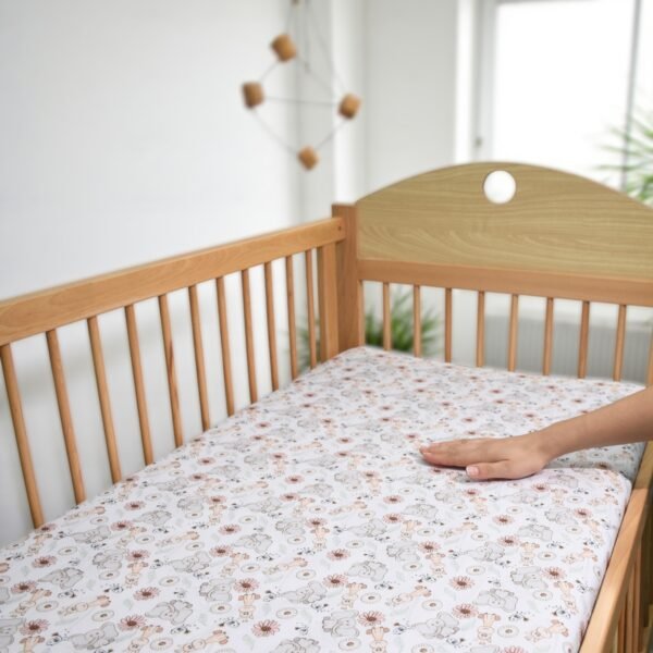 jungle extra soft fabric fitted bed sheet