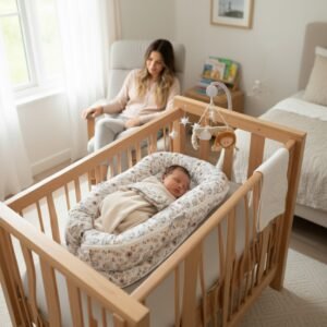 elephant baby nest with weist belt
