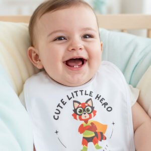 baby bib cute hero foxy