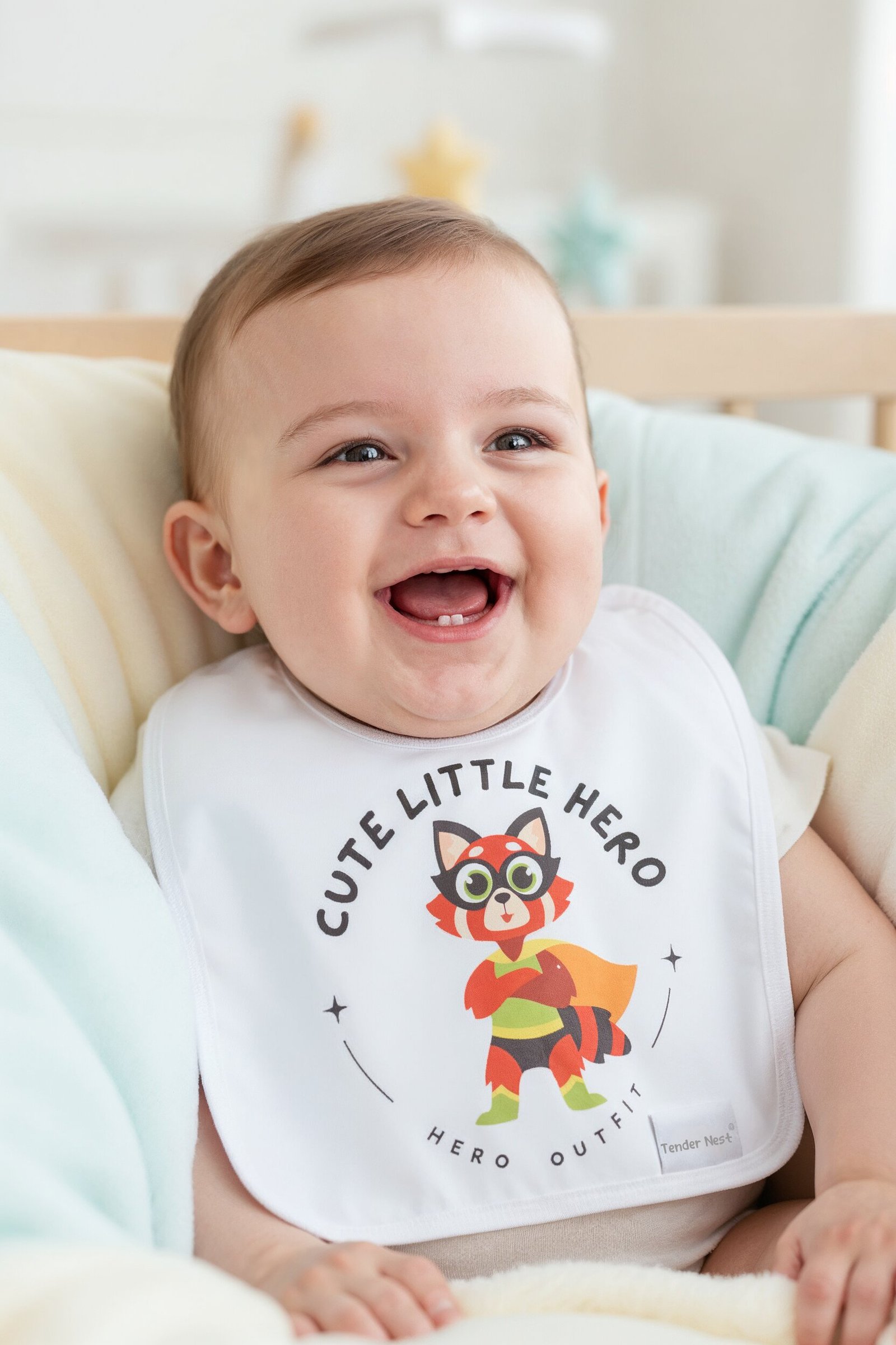 baby bib cute hero foxy baby bib cute hero foxy