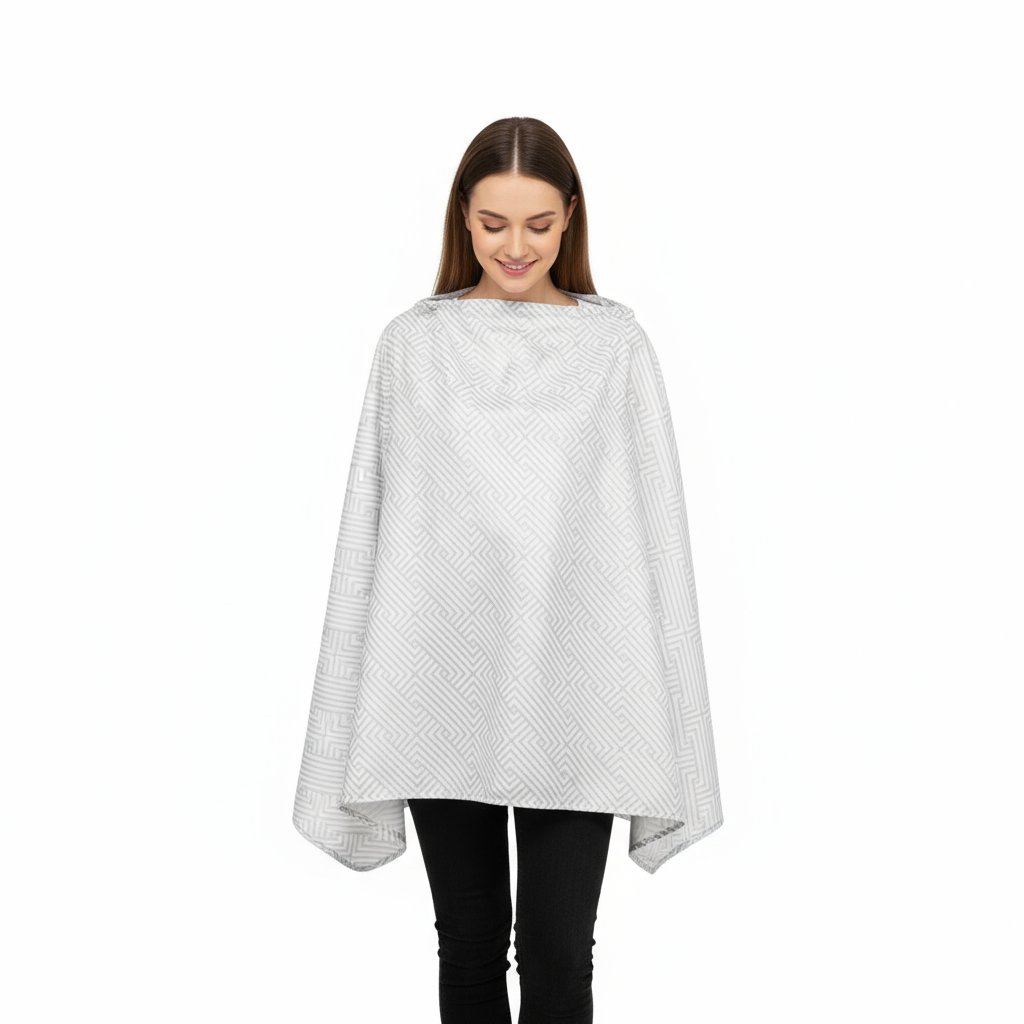 nursing cover grey with support nursing cover grey with support