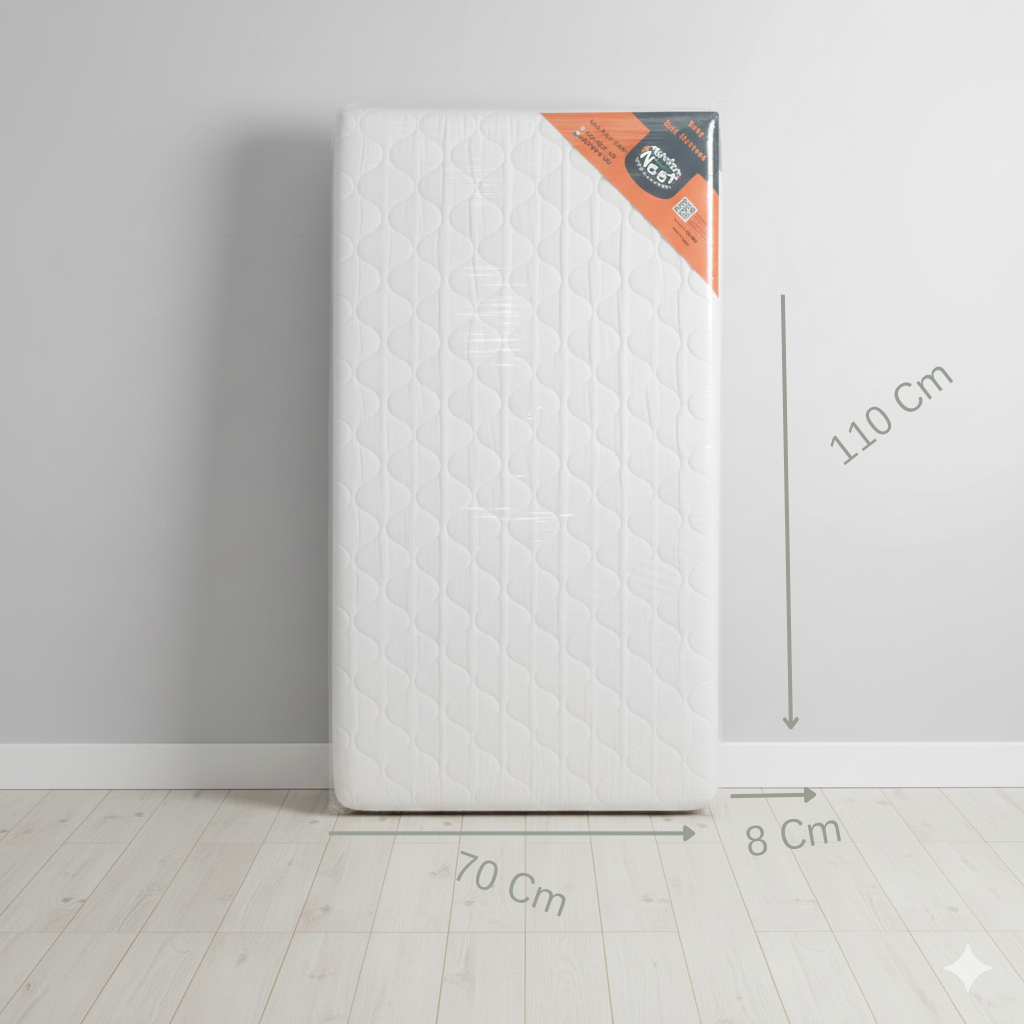 baby bed mattress & padded cover a. baby bed mattress & padded cover a.