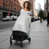 nursing cover grey with support nursing cover grey with support