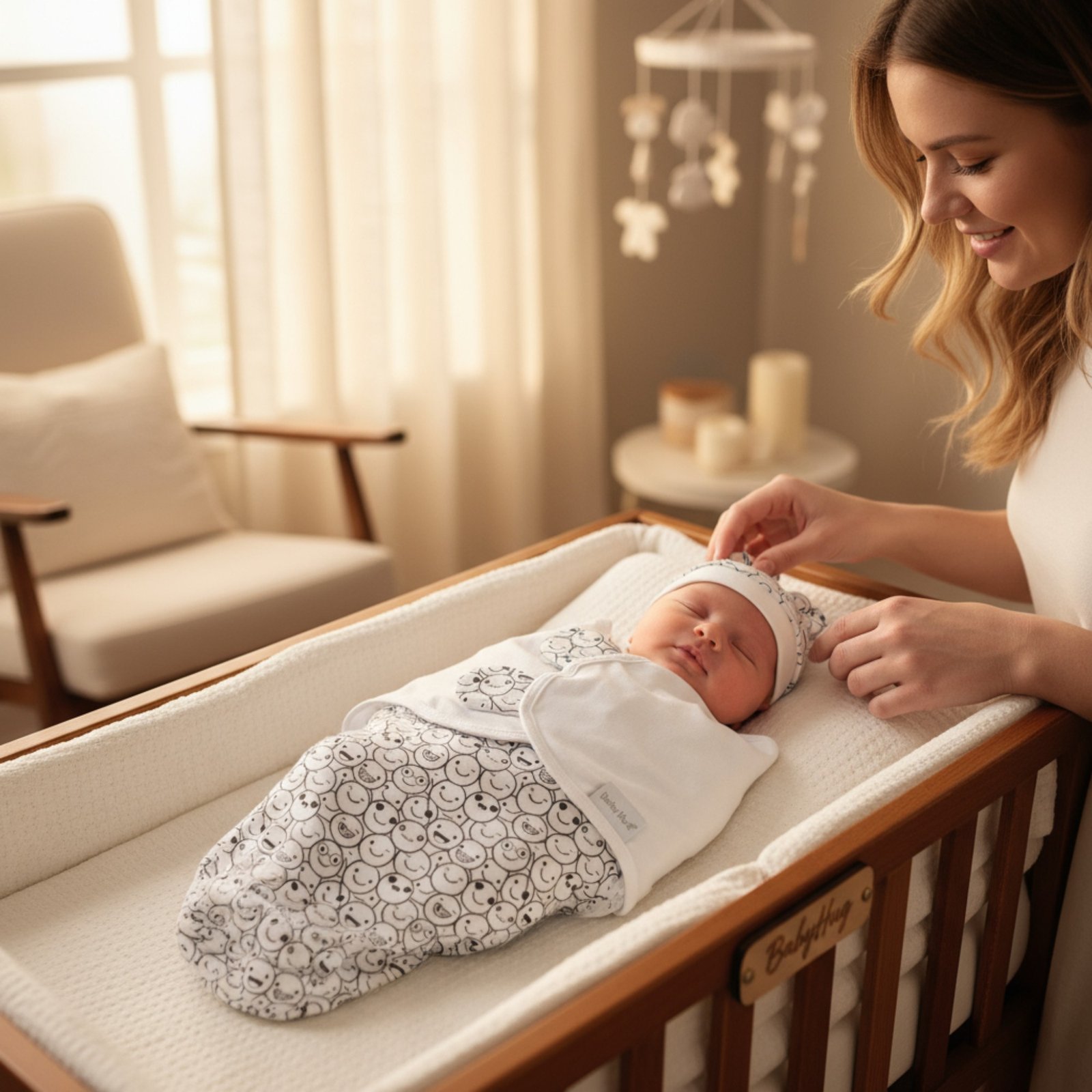 baby swaddle smiley black baby swaddle smiley black