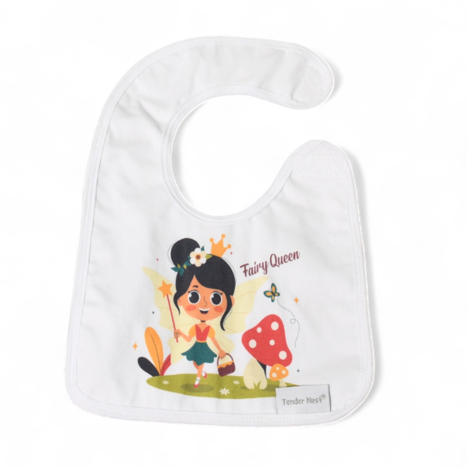 baby bib fairy queen black baby bib fairy queen black