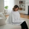 nursing cover grey with support nursing cover grey with support