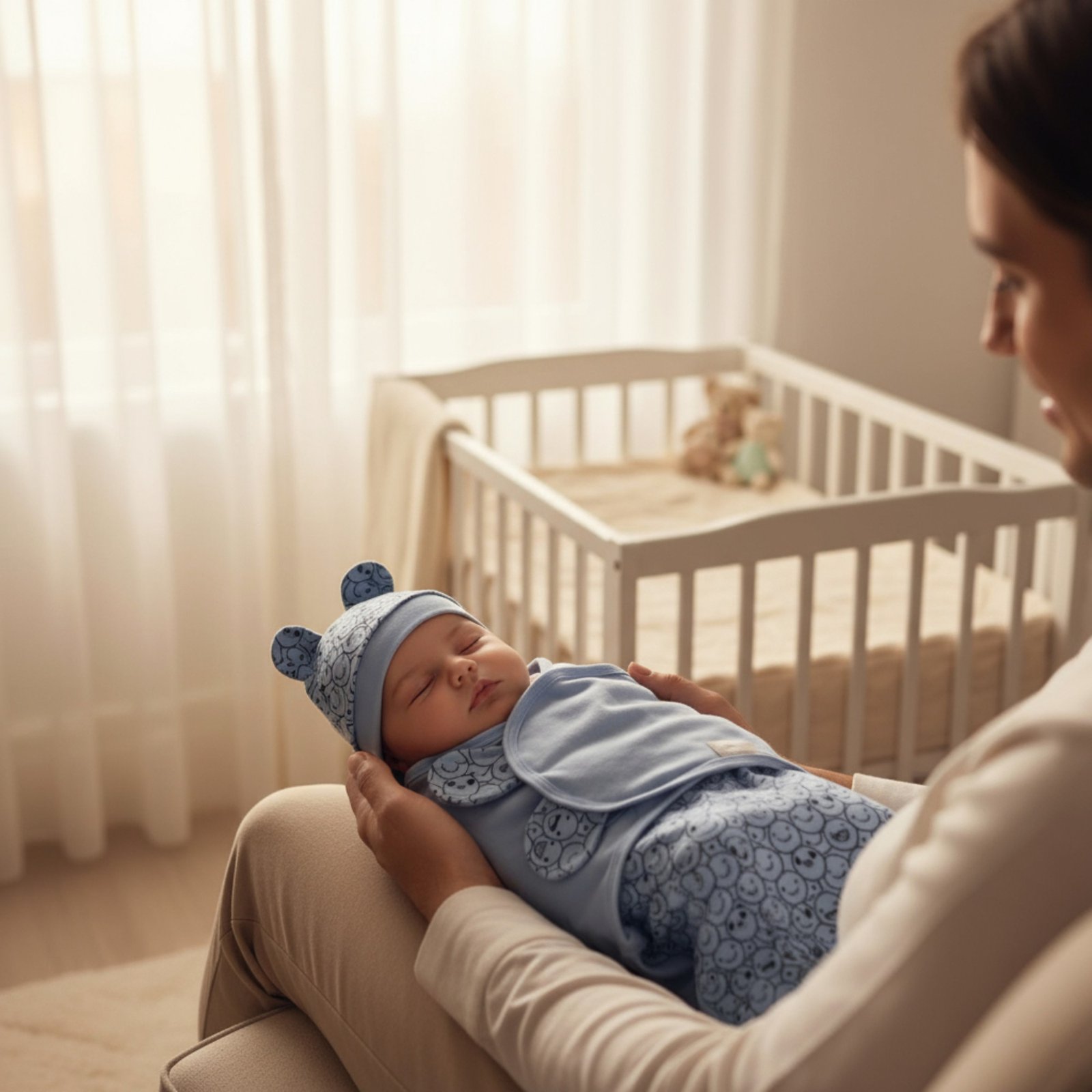 baby swaddle smiley blue baby swaddle smiley blue