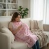 nursing cover zigzag with support nursing cover zigzag with support