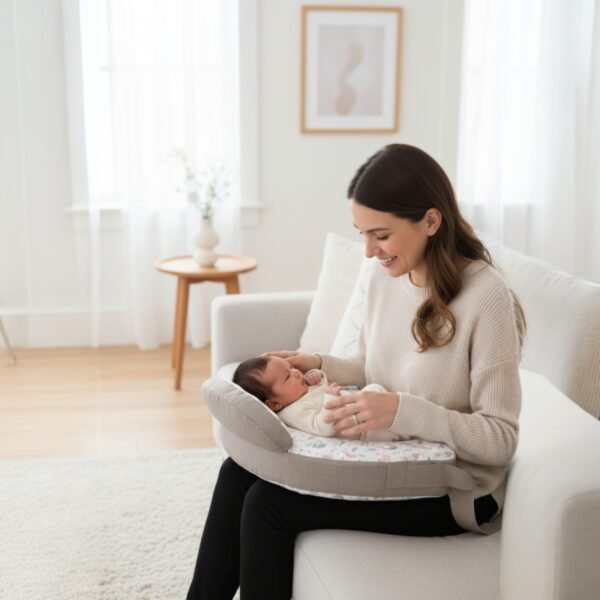 mermaid breastfeeding pillow with weist belt