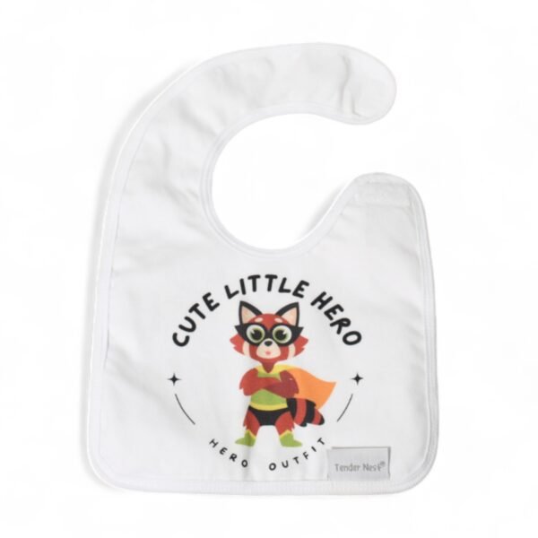 baby bib cute hero foxy