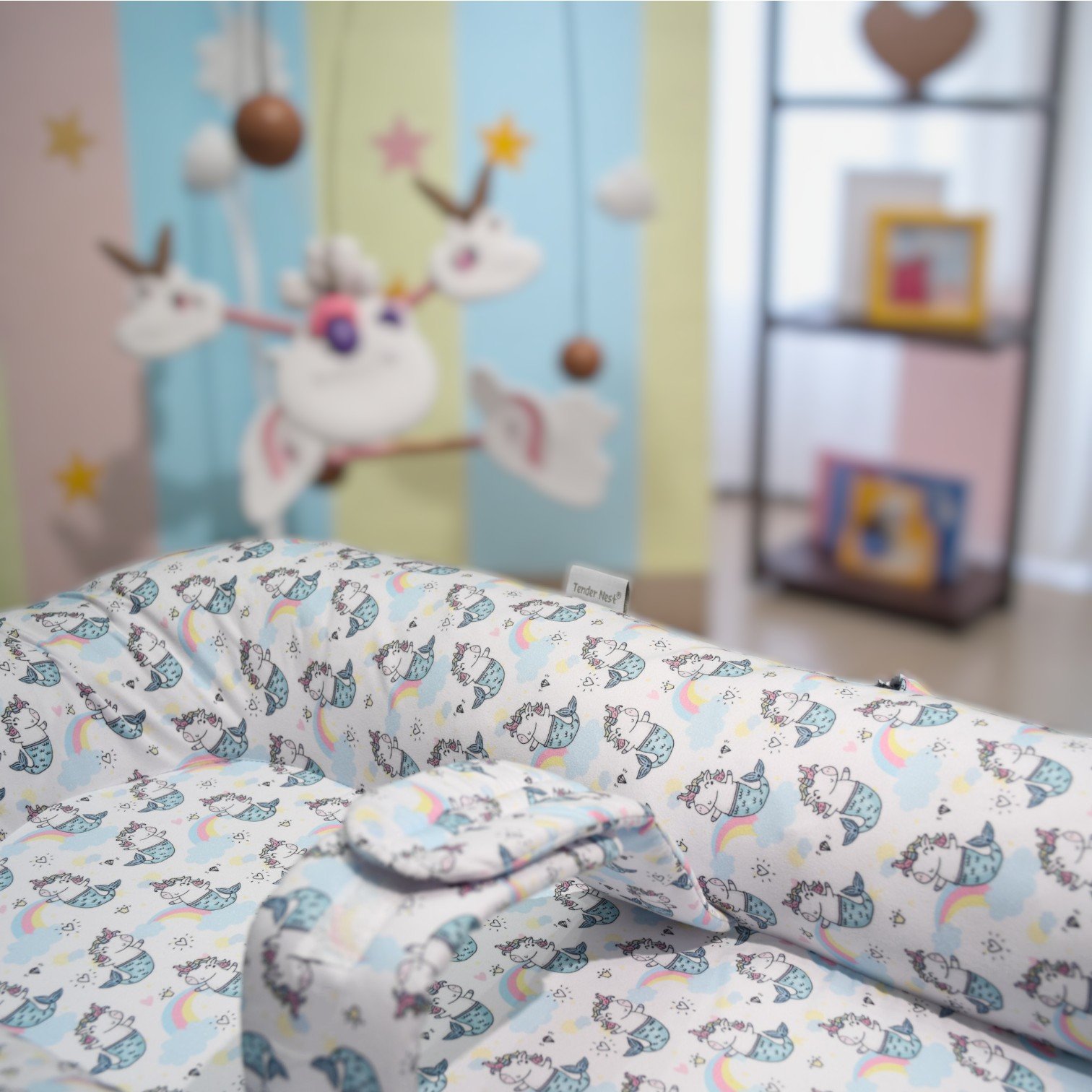 unicorn baby nest with weist belt unicorn baby nest with weist belt