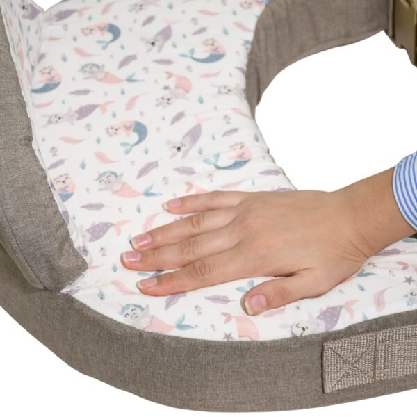 mermaid breastfeeding pillow with weist belt