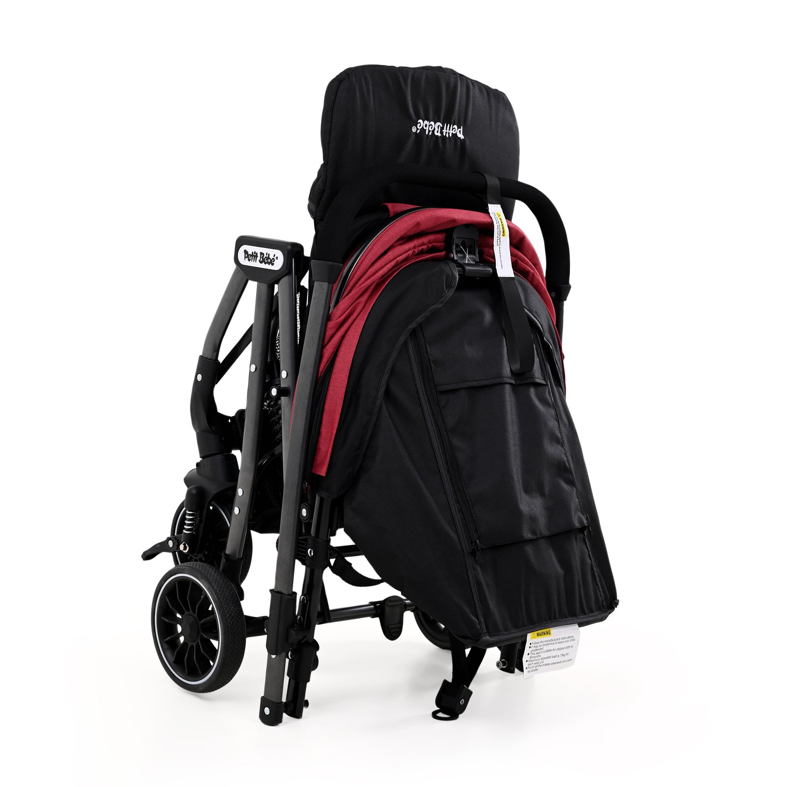 stroller r slider dark red