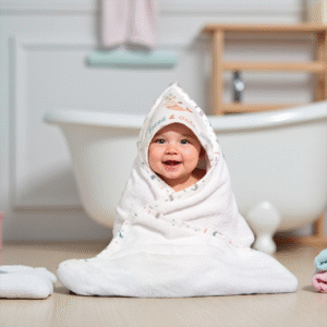 baby bath towels mermaid set of 5 pieces