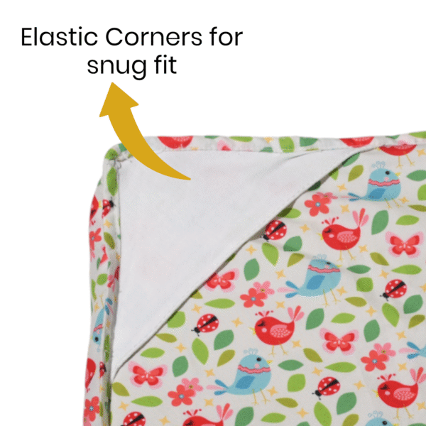 white extra soft fabric fitted bed sheet