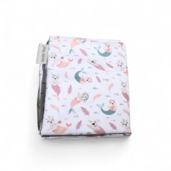 white extra soft fabric fitted bed sheet