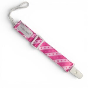 pacifier clip satin girl