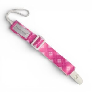 pacifier clip satin girl