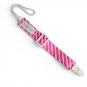 pacifier clip satin girl