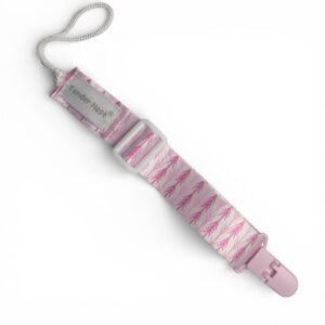 pacifier clip satin girl