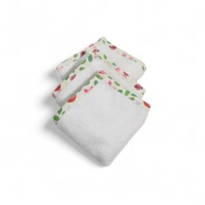 baby bath small towels birds pack of 3