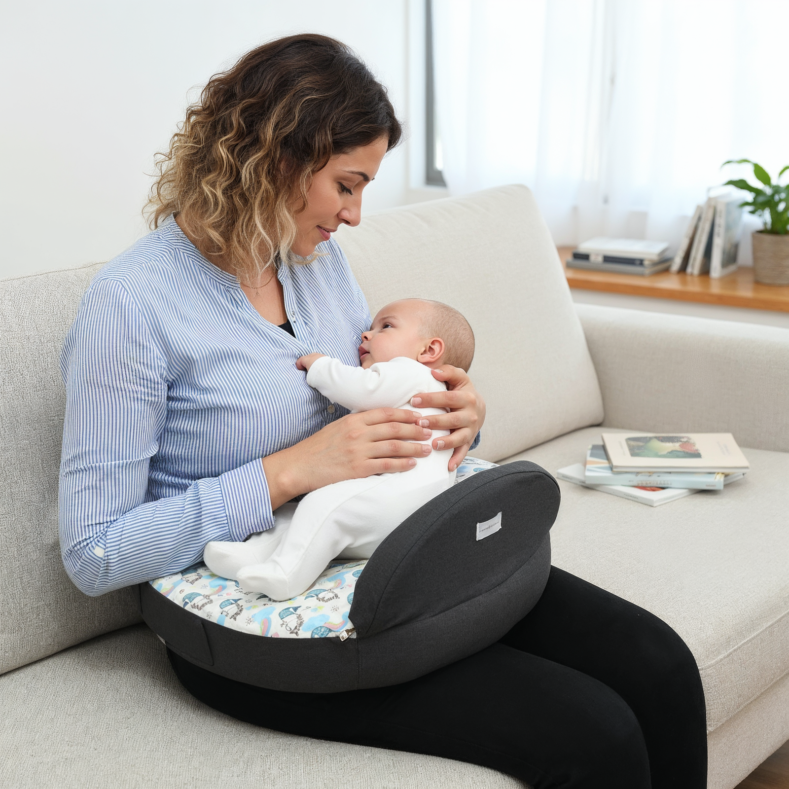 unicorn breastfeeding pillow with waist belt unicorn breastfeeding pillow with waist belt