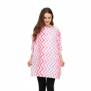 nursing cover zigzag with support