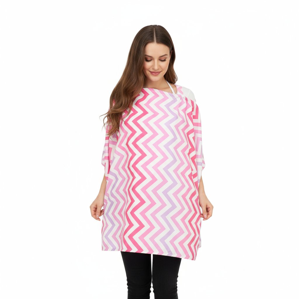 nursing cover zigzag with support nursing cover zigzag with support