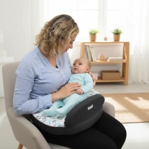 unicorn breastfeeding pillow with waist belt