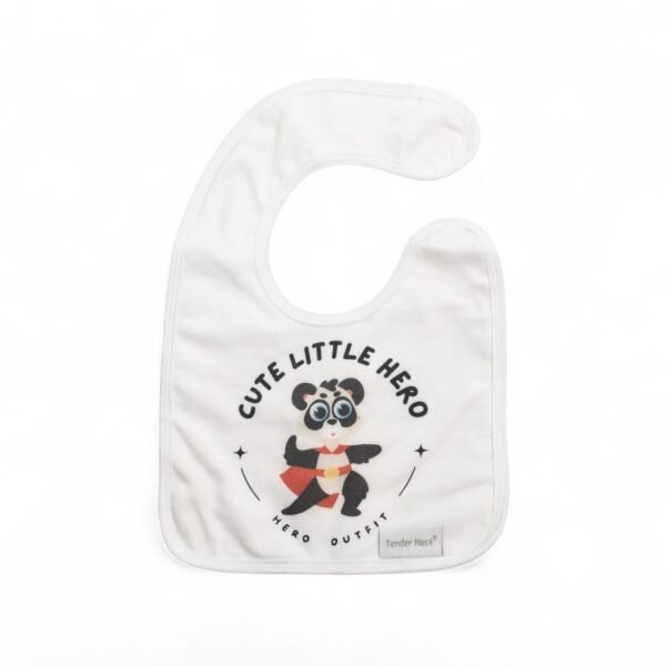 baby bib cute hero panda