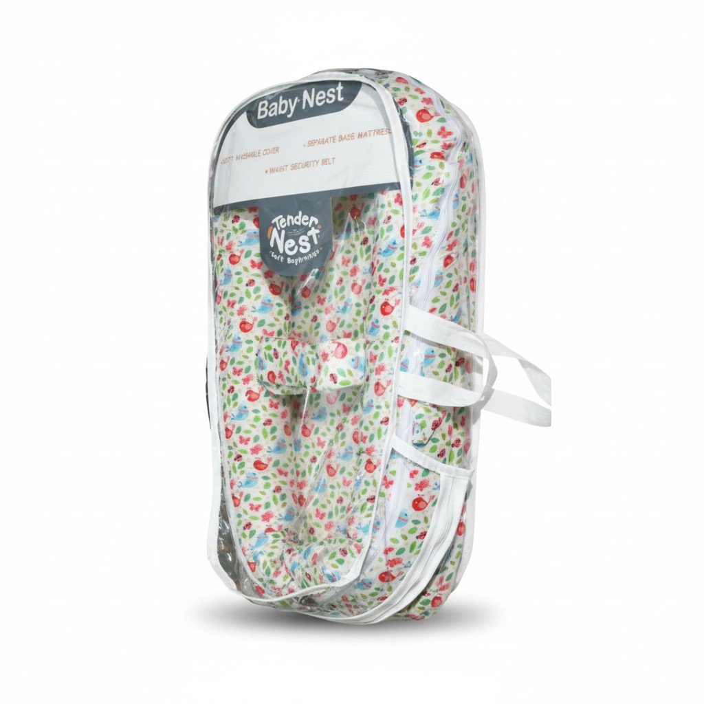 jungle baby nest with waist belt