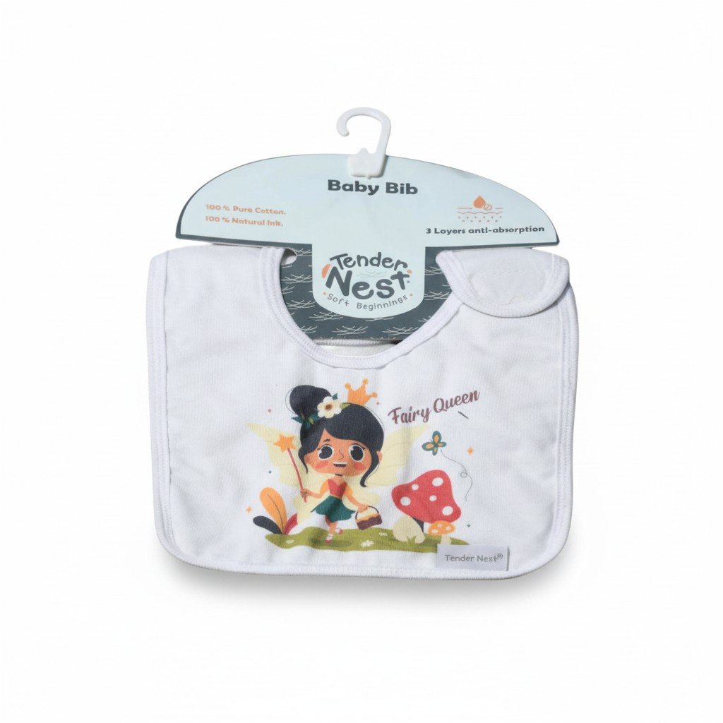 baby bib fairy queen flowers baby bib fairy queen flowers