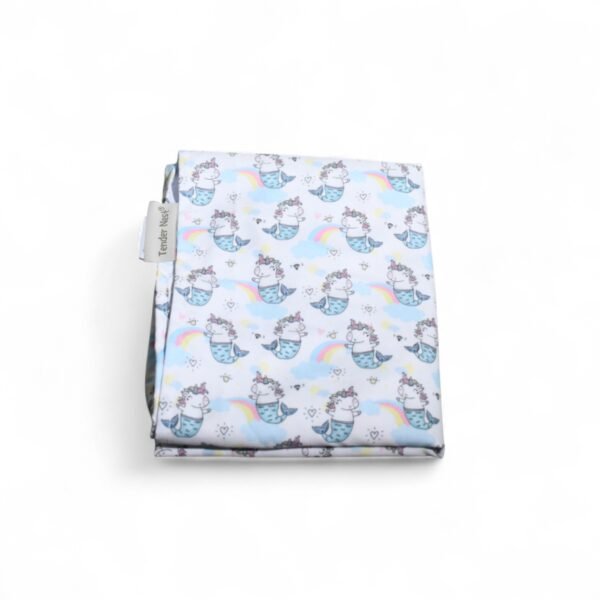 white extra soft fabric fitted bed sheet