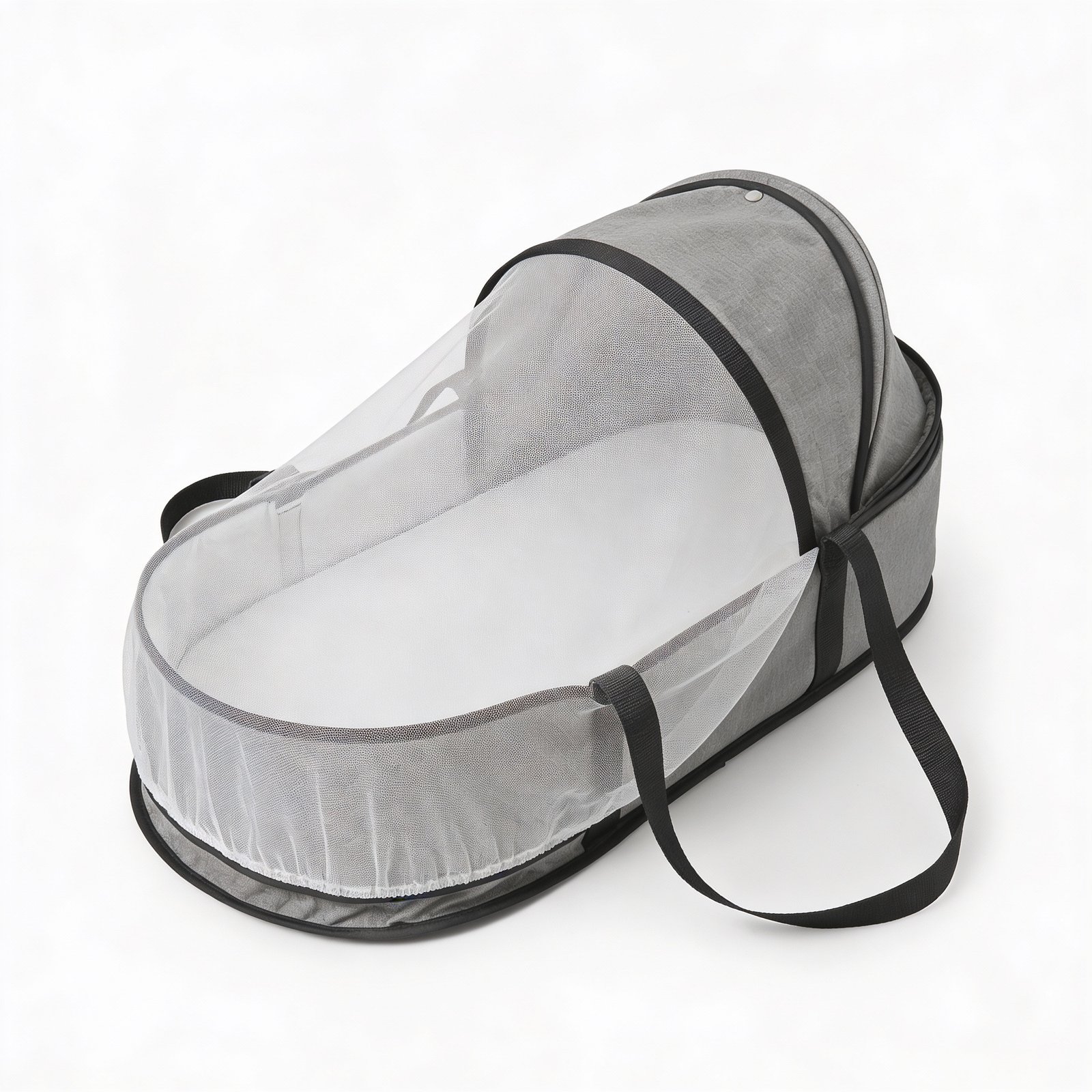 grey carrycot max plus with net