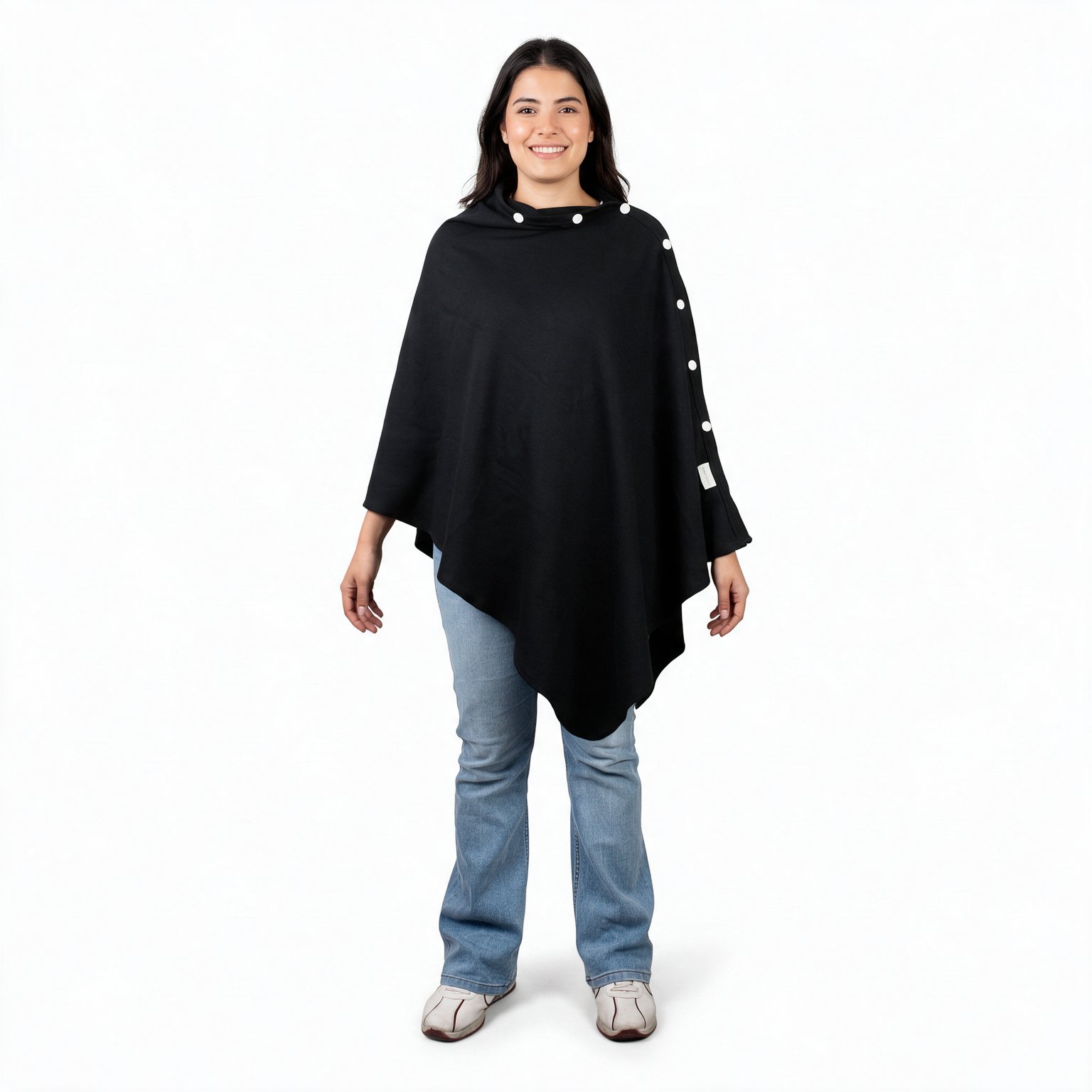 2-360 Nursing cover Black front