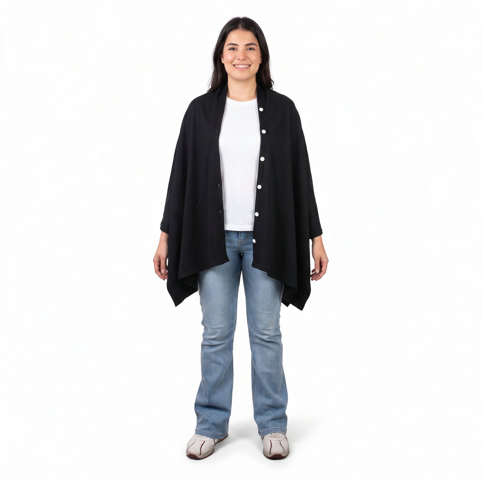 4-360 Nursing cover black Open