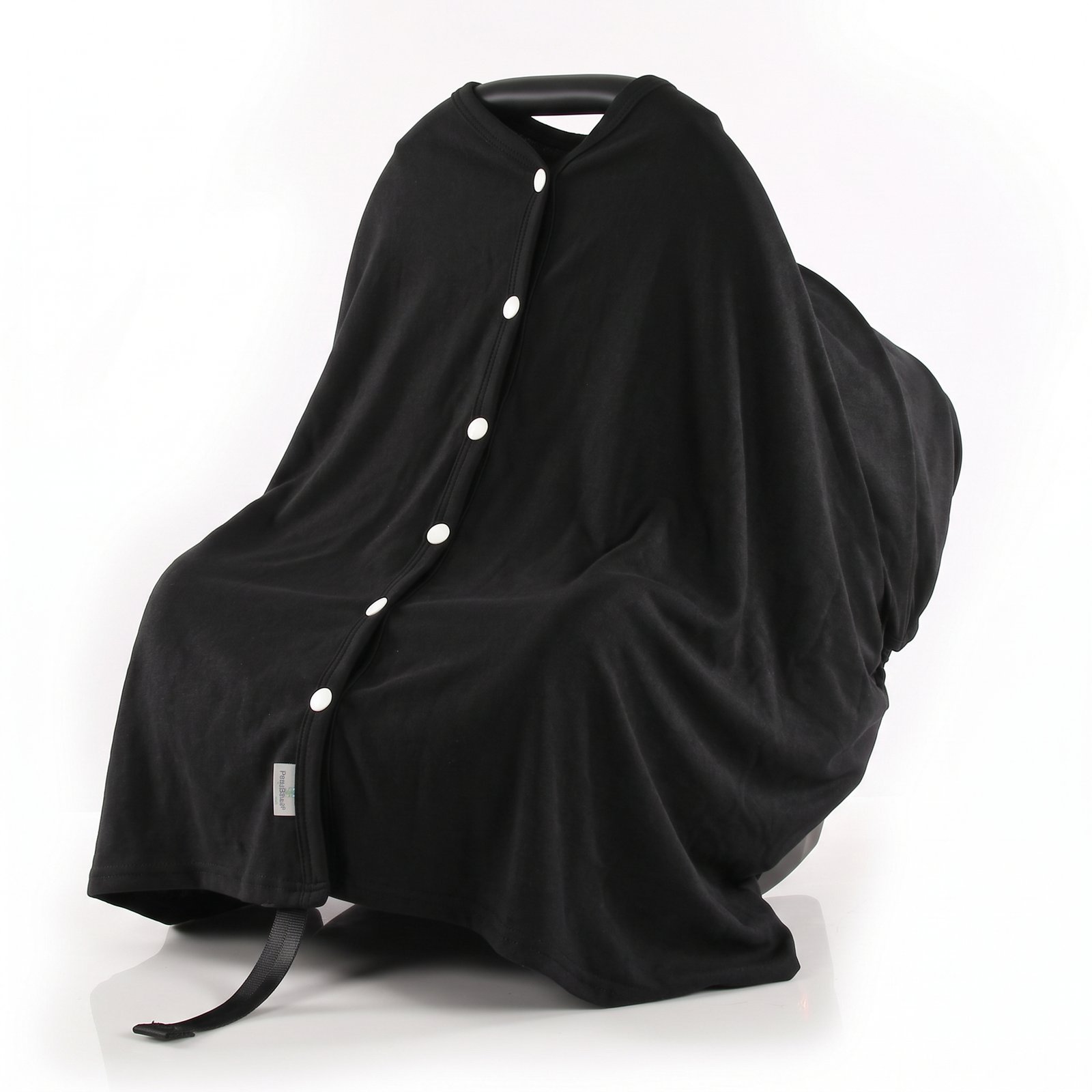 6-360 Nursing cover black carseat cover